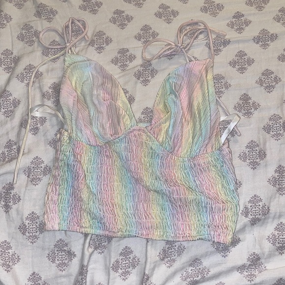 Ludo Tie Strap Top - Picture 2 of 3